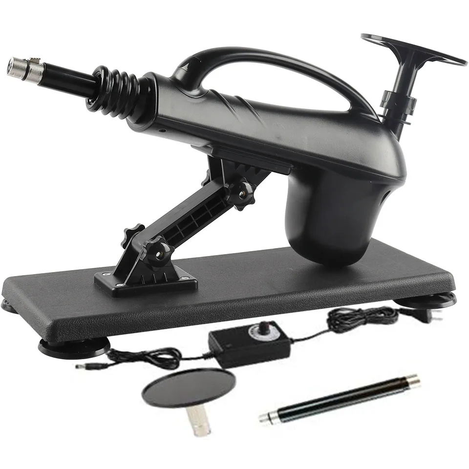 Fully automatic retractable sex machine 3XLR male and female masturbation sex machine female sex toy with suction cup extension