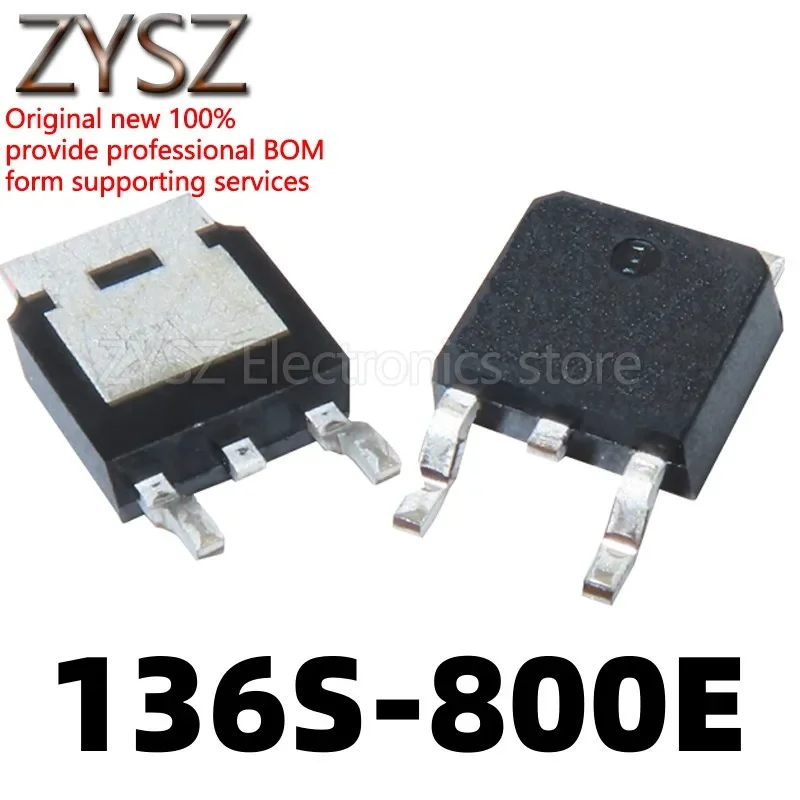 1PCS BT136S-800E bidirectional thyristor 800V 4A chip TO-252