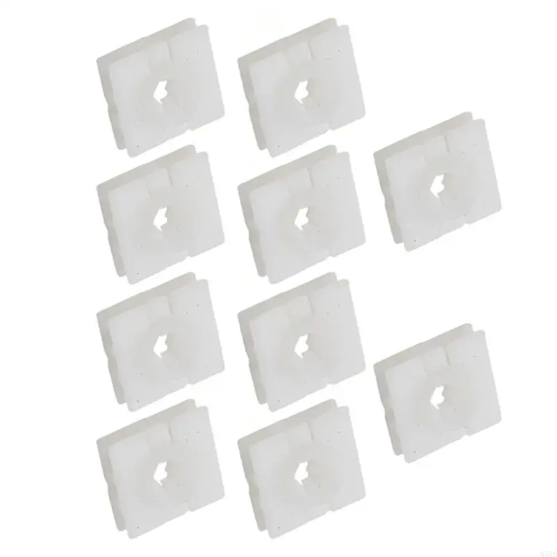 M76E 100Pcs Weiße Auto Panel Retainer Clips Befestigung Für Fahrzeug Teile 0009912098 – Detail 8
