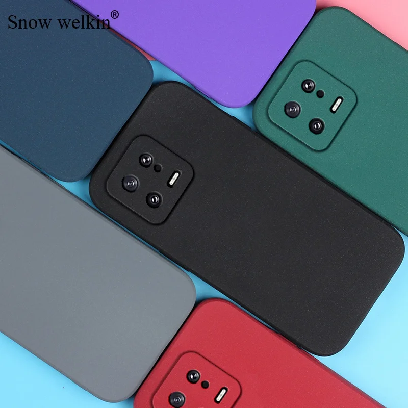 Sand Matte Soft Silicon Full Protect Shockproof Anti-Slip Case For Xiaomi 13 13T Pro Ultra Lite Phone Case Cover Shell Fundas