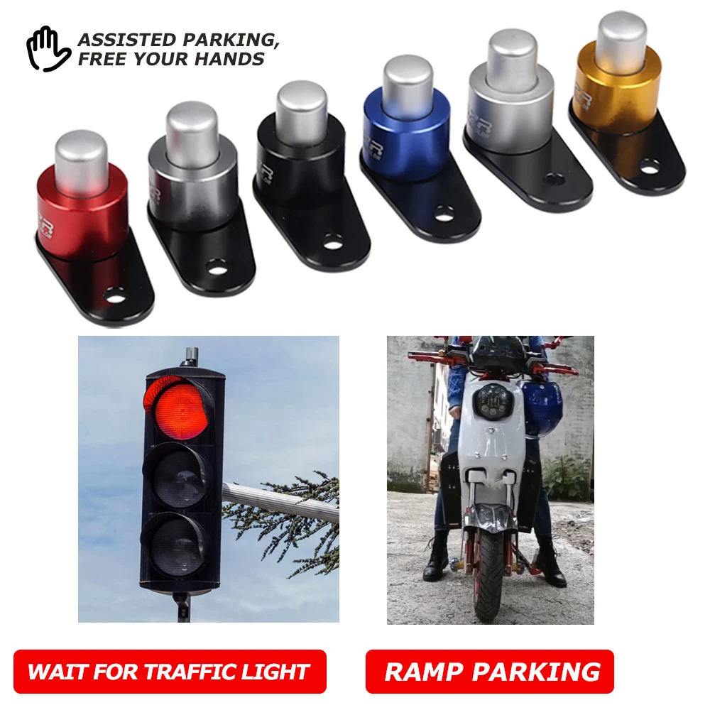 Motorcycle Accessories Parking Brake Switch Lock Brake Lever Assisted Parking Auxiliary Ramp Parking Traffic Light Stop Lock Cap