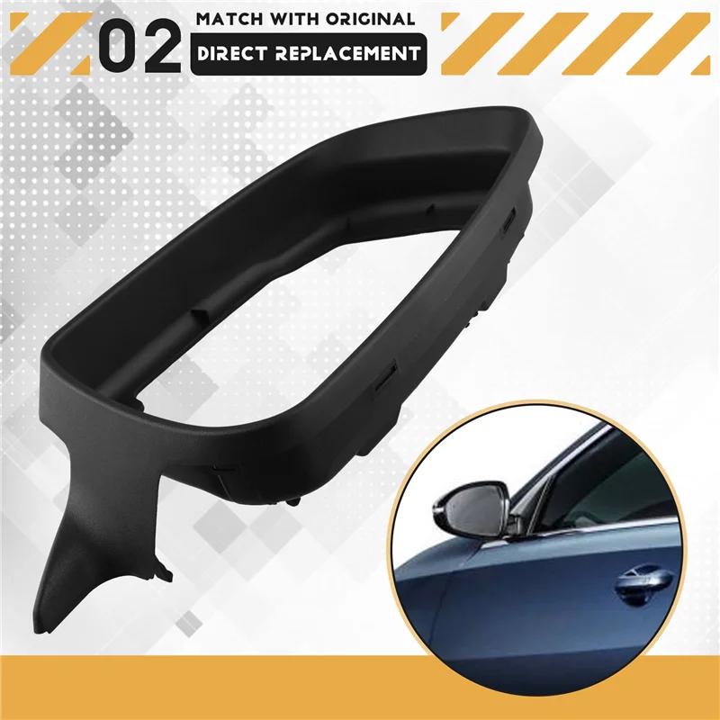 

L39A-Car Rear View Mirror Cover Frame Mirror Shell Base Side Mirror Frame For Kia K3 2013-2017