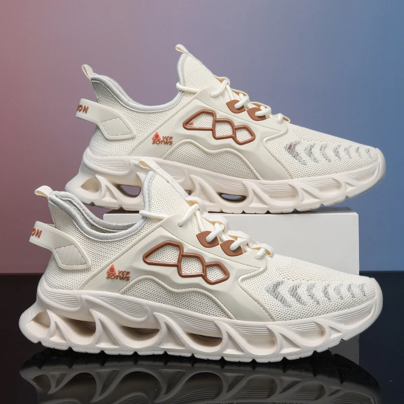 New men's sneakers thick bottom comfortable casual shoes lightweight fashion running shoes luxury women's shoes