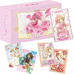 Sakura Cardcaptor de edición coleccionable, tarjeta de personaje de Anime para niña linda, tarjetas de Anime especiales raras, REGALOS FESTIVOS para niños