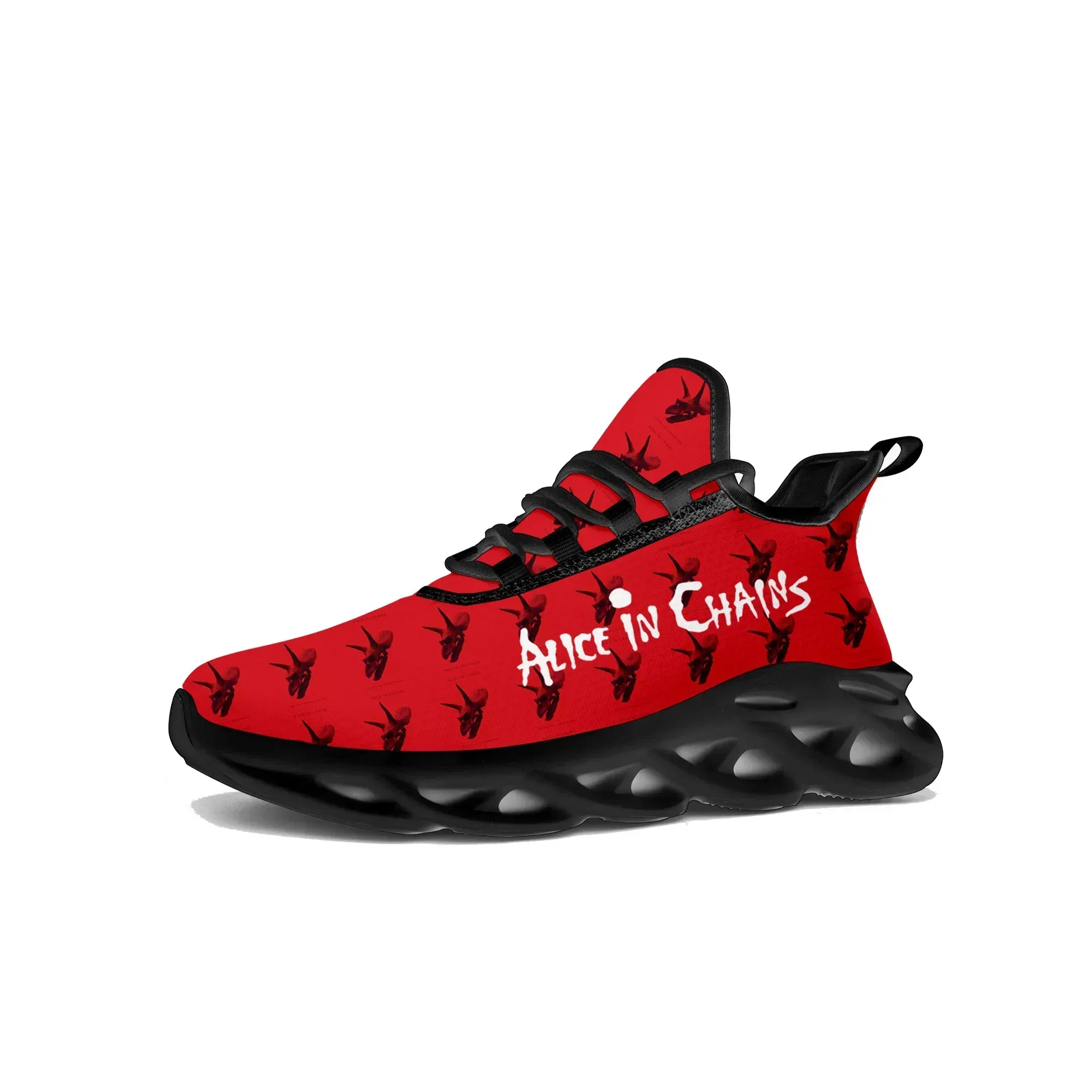 Alice In Chains Rock Band Flats Sneakers Mens Womens Popular Sports Running Shoe Sneaker Lace Up Mesh Footwear Tailor-made Shoe