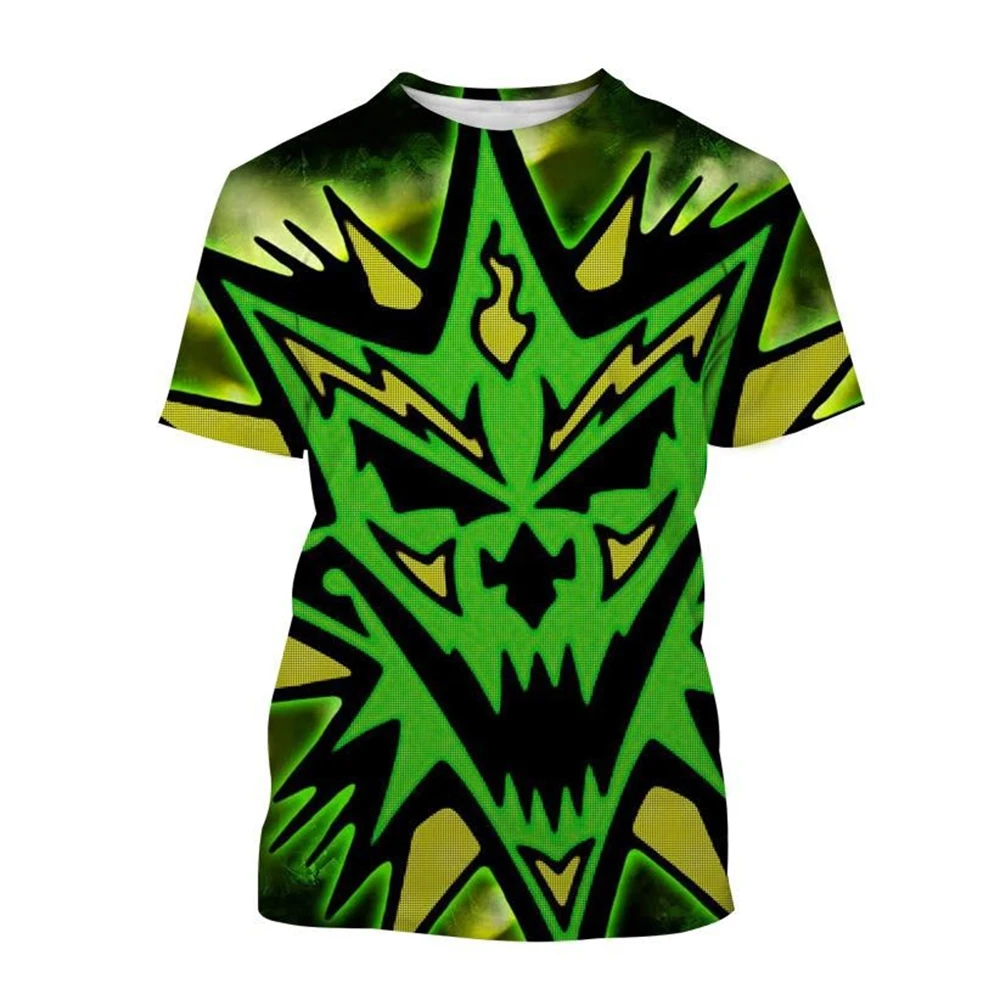 Unisex Kids 3D T- Shirts New Men Fashion Insane Clown Posse Icp Joker Cards 3D Printed Funny Patterns T shirt Oversized T Shirt