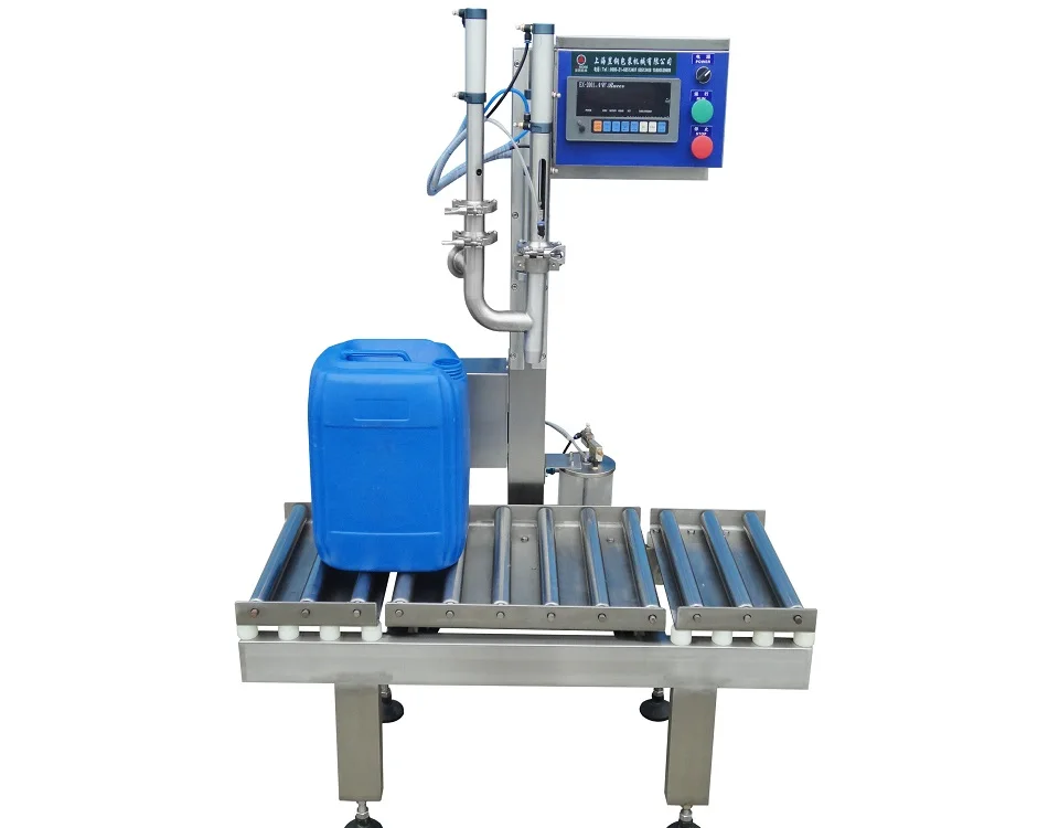 Servo Bottom Up Filling Liquid Weighing Filling Machine Detergent Manual 5 Gallons Bottled Water Semi Automatic Filling Machine