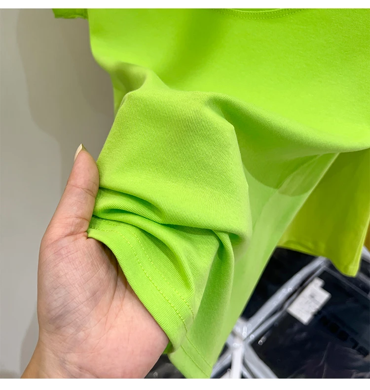 2026 Sexy Quadratischer Ausschnitt Slim T-Shirt Damen Baumwolle Elastisch Basic Einfarbig Lässige Oberteile Kurzarm Dünne T-Shirts Transparent – Detail 10