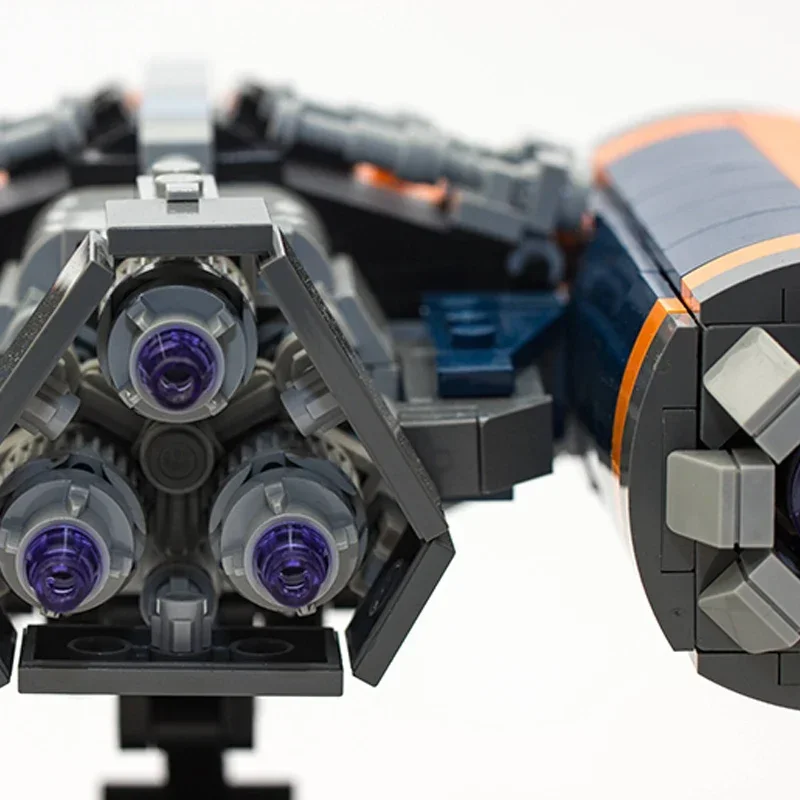 Moc อาคารอิฐรุ่น Destiny Arcadia-class Jumpship เทคโนโลยี Modular Blocks ของขวัญของเล่นเด็ก DIY ชุดประกอบ