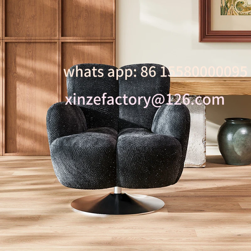 

Customizable Minimal Rotatable Single Sofa Chair