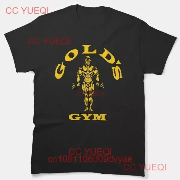 Gold X27 S Gym Logo Classic T Shirt Us Size 5Xl long or short sleeves