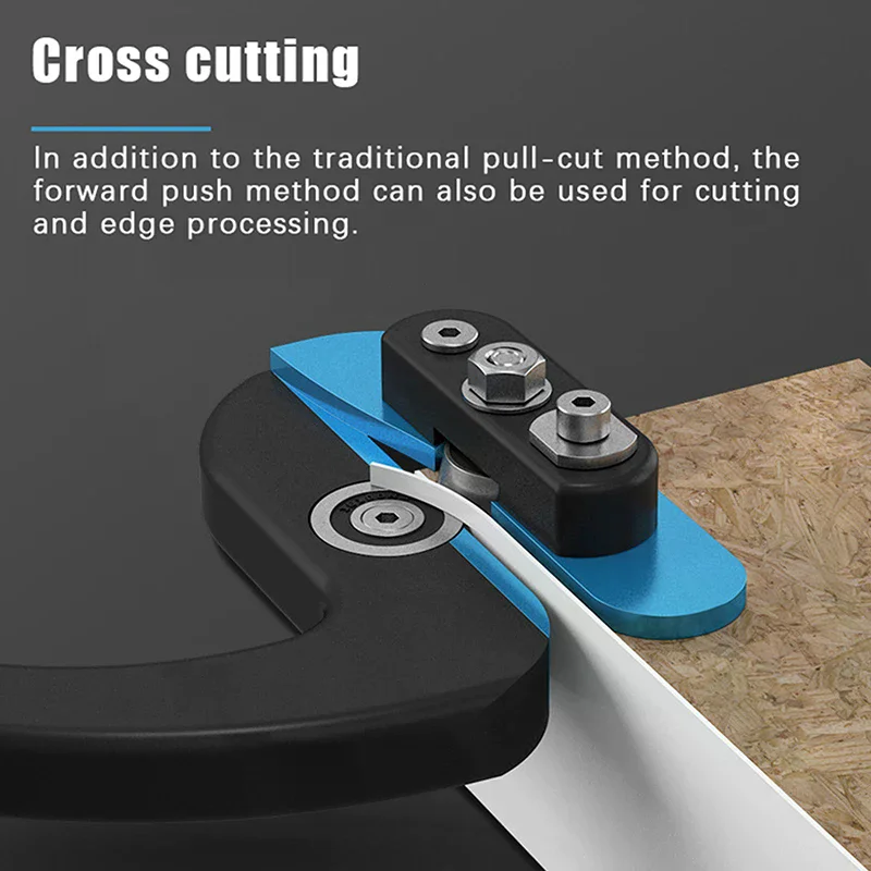 

Versatile Woodworking Banding Edge Trimmer Durable Edge Banding Trimming Tool For Wood Veneer PVC ABS