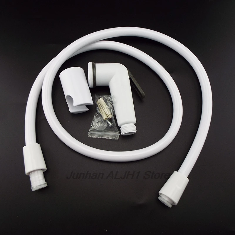 

ABS Portable Bidet Sprayer Set Toilet Wash Nozzle Faucets Shower Head Car Pet Hose Bath Bathroom Handheld Cleaning Tool F1