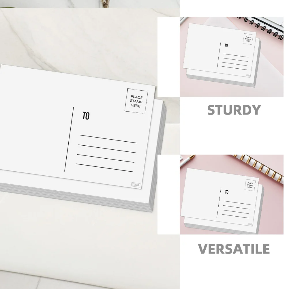 1pcs Blank Postcards Smooth Printable Cardstock For Diy Greeting Cards Invitations Crafts Mailing Stationery
