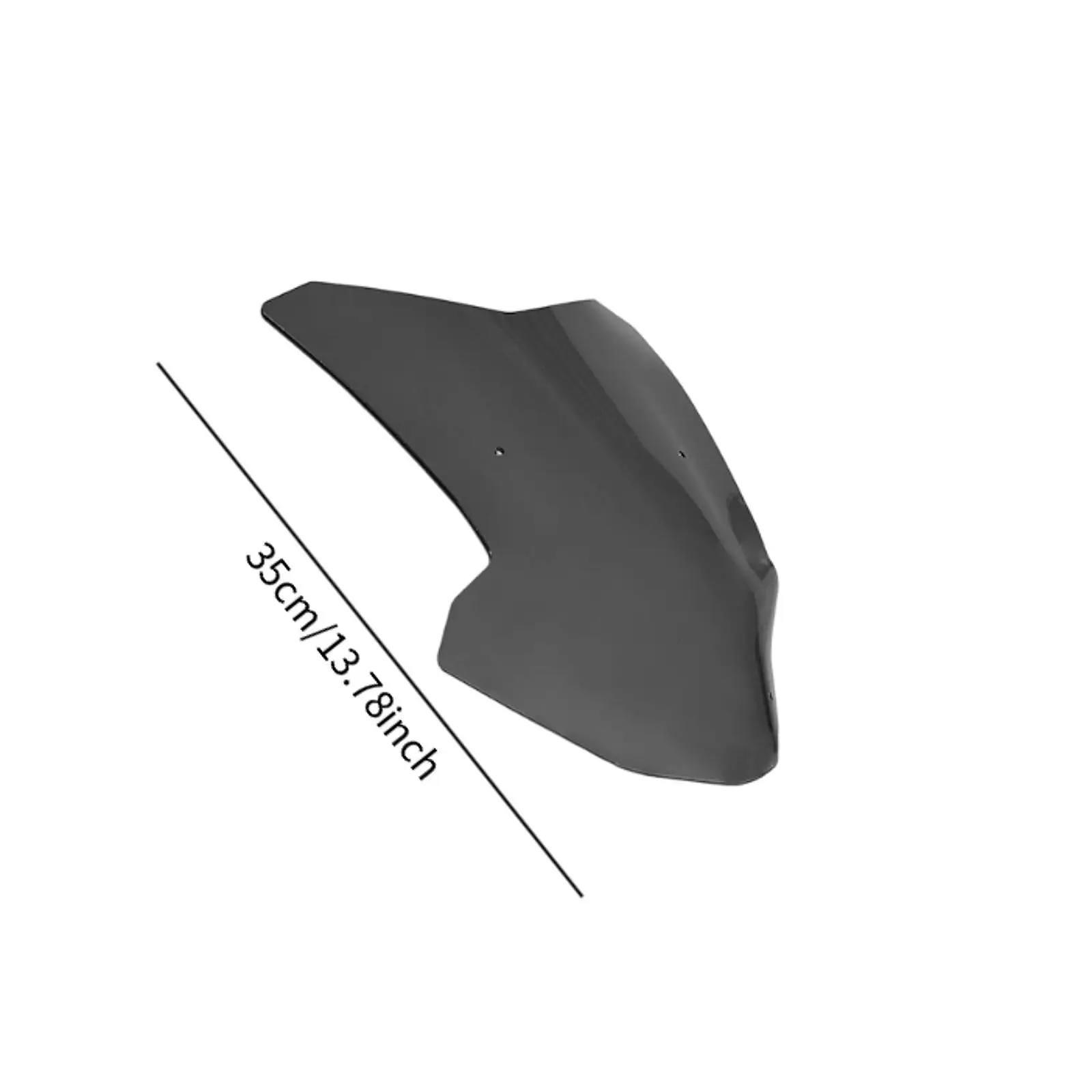 Motorcycle Windshield Front Rain Shield Modern Practical Professional Modification Accessories Wind Deflector for 368G