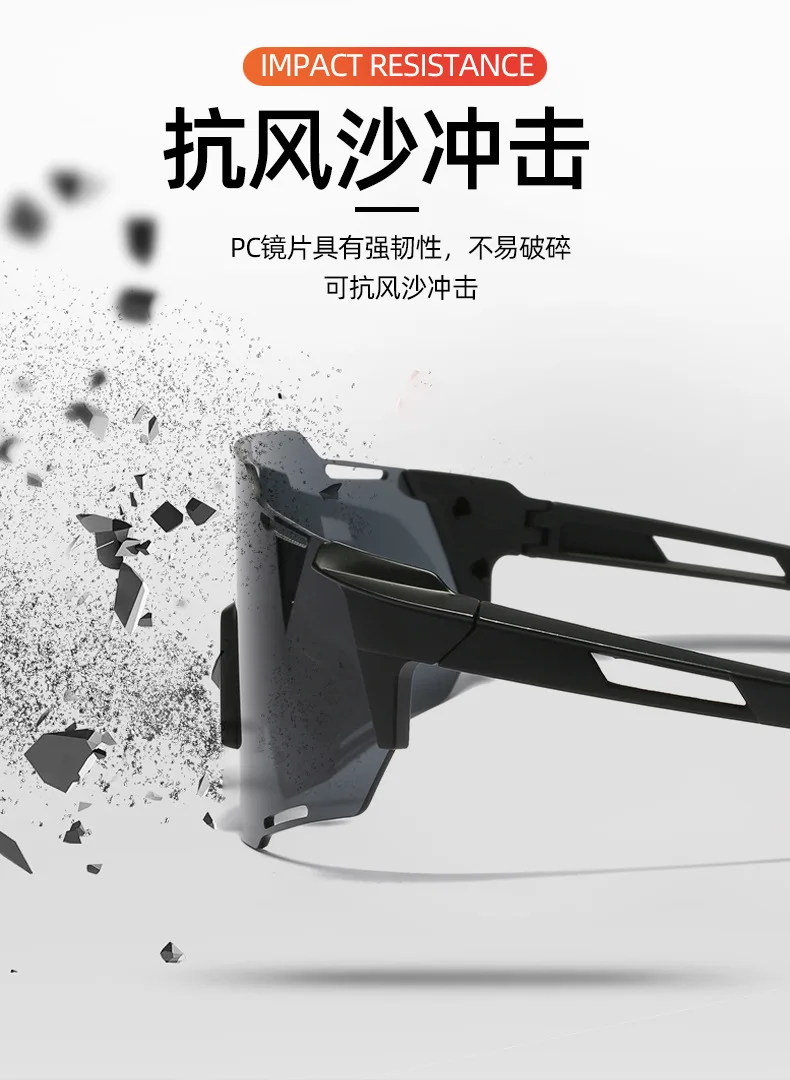 Neue Sport-Sonnenbrille für Männer und Frauen, PC-Rahmen, schlichte Brille, kurzsichtige Brillen, Myopie-Brille ﻿ -1,0 -1,5 -2,0 für Frauen – Detail 8