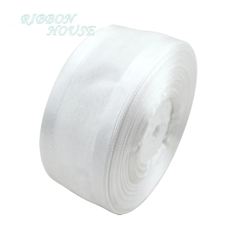 (10 yards/roll) 38mm White broadside organza ribbon wholesale gift wrapping decoration ribbons