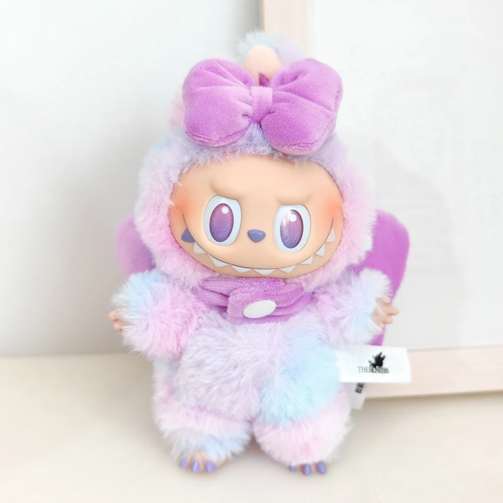 

Clothes for Labubu Plush Doll Cute Bow Set Clothing Accessories Clothing Set