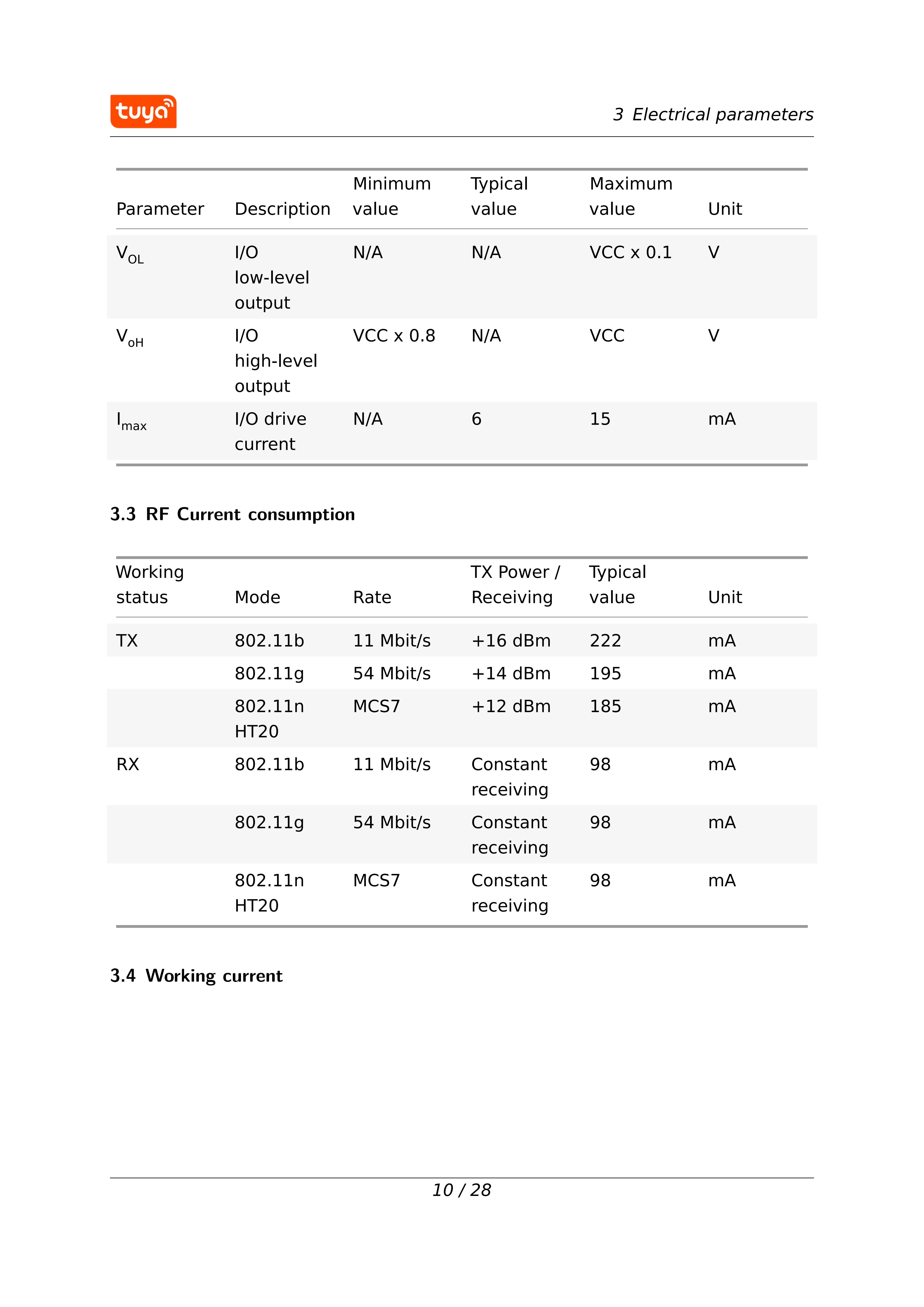 Tuya WBR3 Modul Wi-Fi/Bluetooth RTL8720CF Chip Low Power Embedded wbr3 Serielles Übertragungsmodul – Detail 12