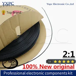 Noir 0,6mm 0,8mm 1mm 1,5mm 2mm 2,5mm 3mm 3,5mm 4mm 5mm 6mm 7mm 8mm 9mm 10mm 11mm 12mm 13mm 14mm 2:1 tube thermorétractable, tube