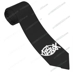 Jesus Graffiti Tie Fashion Design cravatte al collo classico elegante cravatta da uomo abbigliamento quotidiano accessori per cravatte