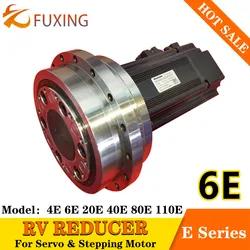 High-precision Cycloidal Pinwheel RV Reducer 120BX 6E Series Gearbox  400w Servo Motor Industrial Teaching Robot Arm With Flange