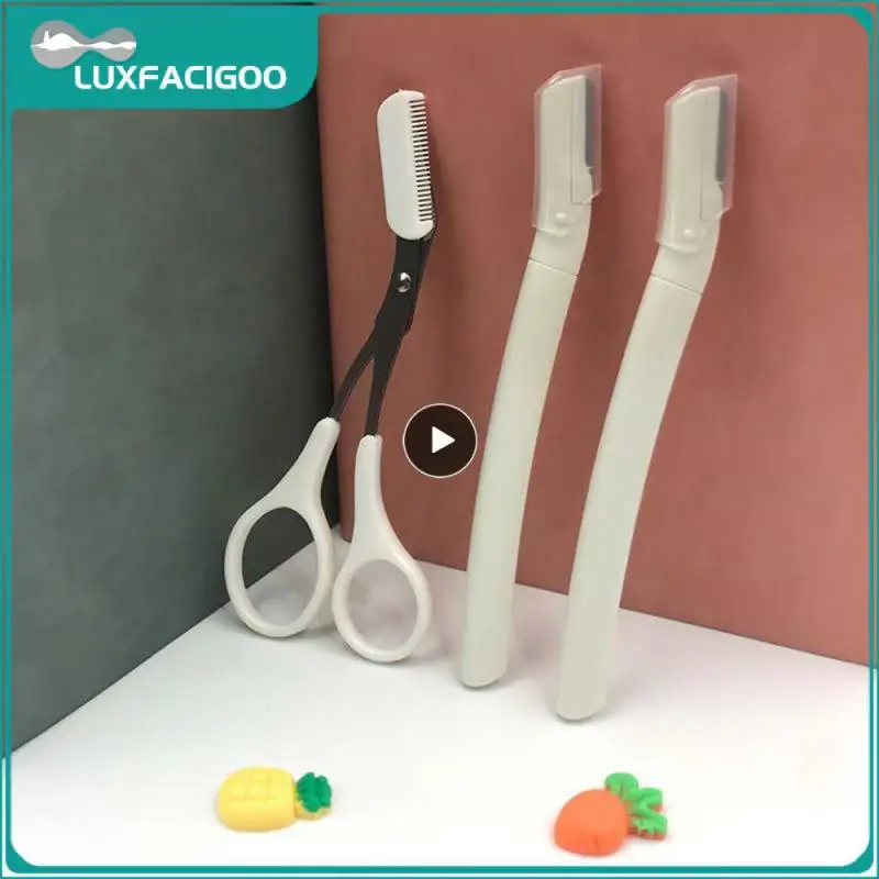 Eyebrow Comb Beauty Products Shaping Perfect Eyebrows Professional Grooming Precise Trimming Convenient Design Makeup Tools