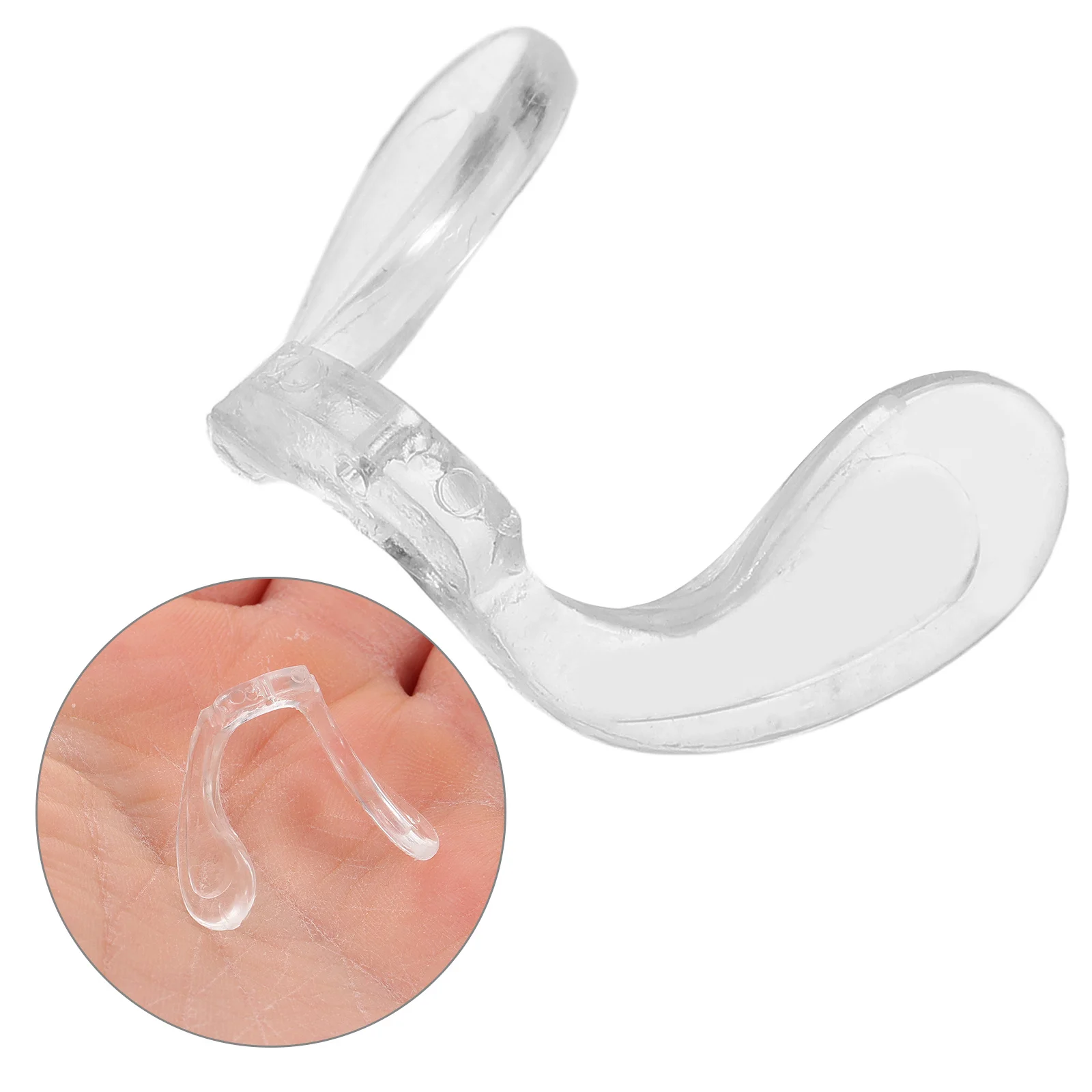 

3Pcs Silicone U-Shaped Nose Pads for Kids Glasses Comfortable Nose Bridge Replacement Pads Eyeglass Repair Kit Child Friendly