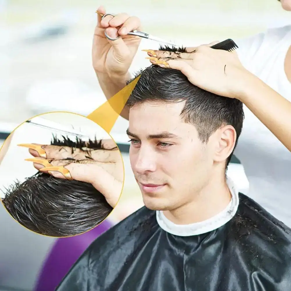 Peine de separación de Metal para secar el cabello, herramienta de selección para trenzar el cabello, 10 piezas