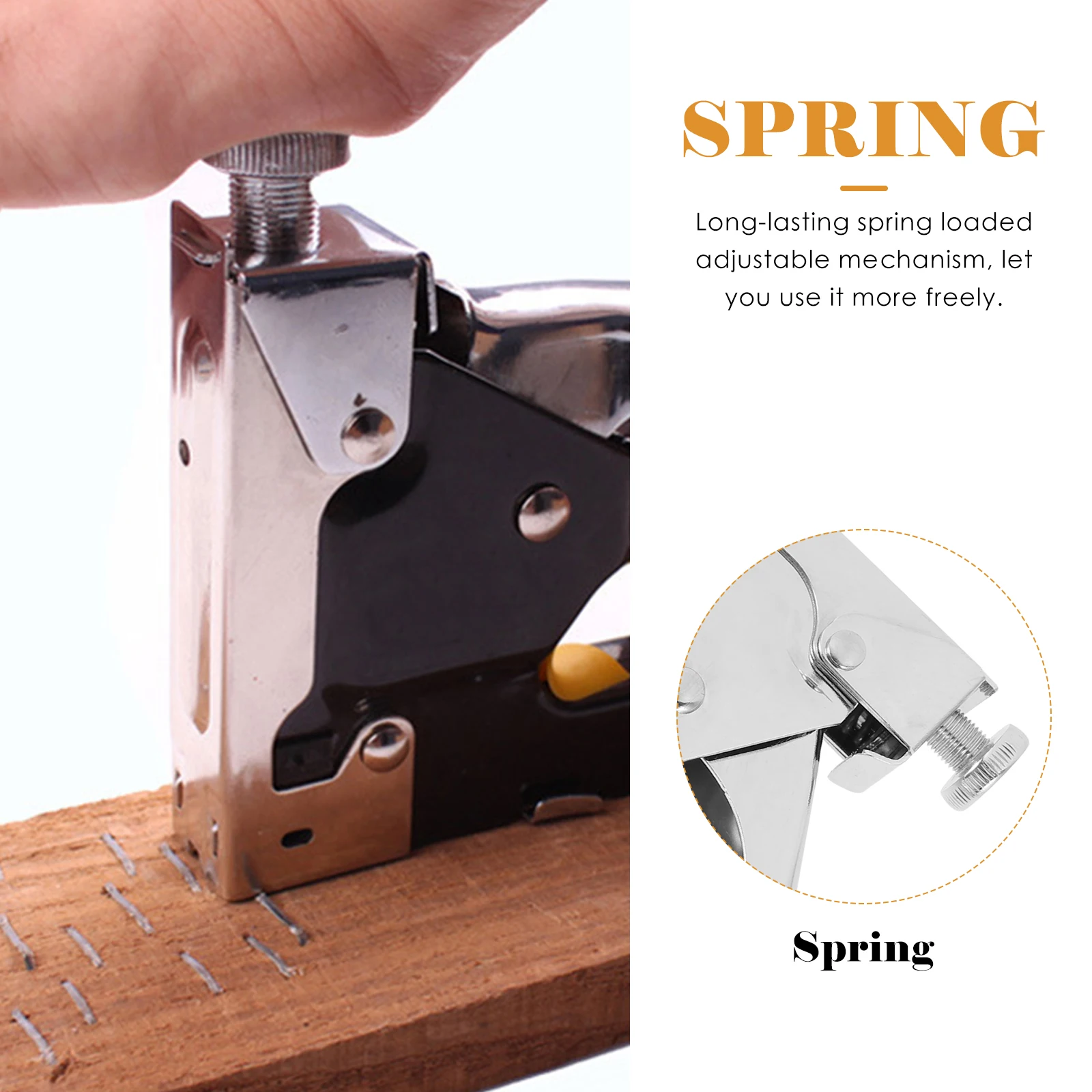 

1pc 3-In-1 Multi-Function U Nail Staple Tool Heavy Duty Manual Nail Remover For Wood Crafts Durable Alloy Steel Plastic Grip