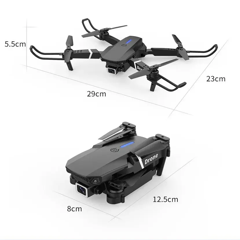Peças sobressalentes para drones DIY E88/e99 Módulo de câmera Quadcopter Modificação Câmera WiFi