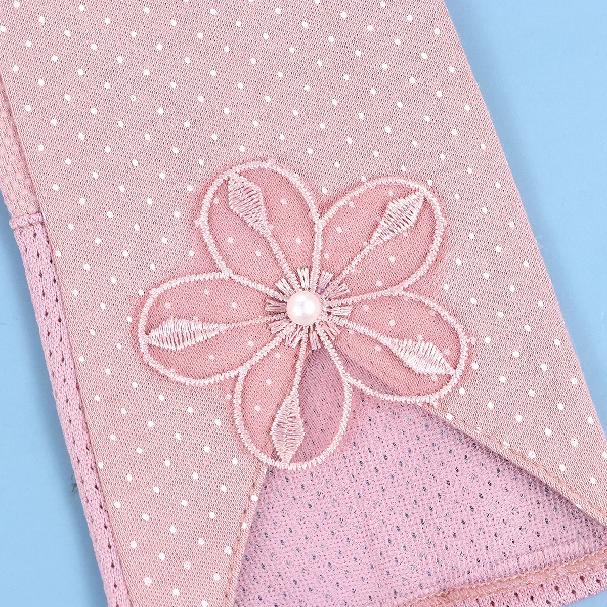 1Pair Touchscreen Sunscreen Gloves Rose Lace Flower Elegant Breathable Stretchy Gloves for Wedding Party Dance Costume Supplies