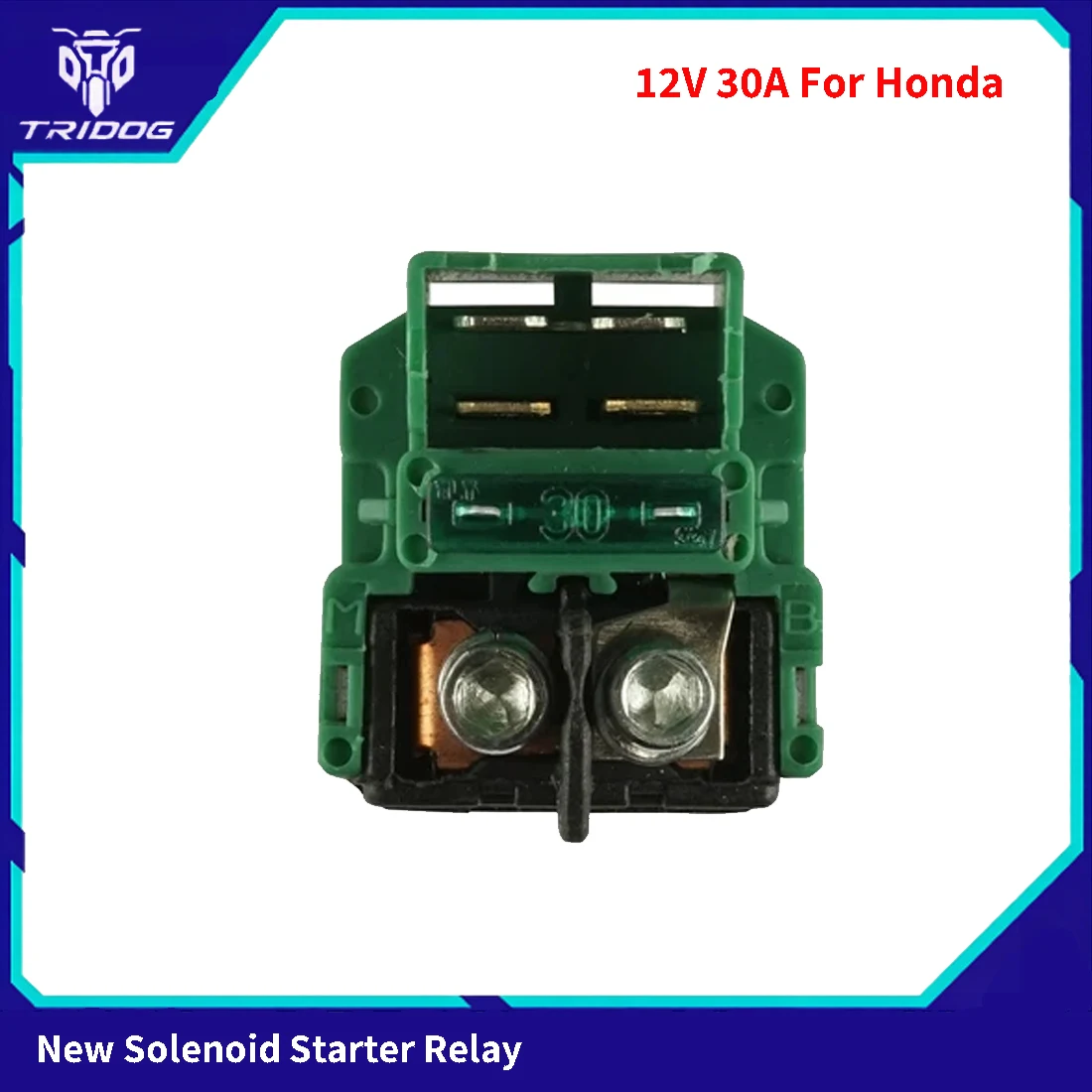 12V Solenoid 30A Starter Relay for Honda CB750 Nighthawk CB900F CB600 CB1000 CB1100SF X11 CB1300 Super Four 1991-2016, 4