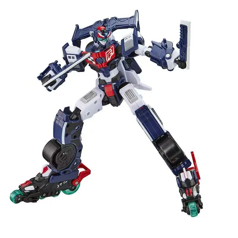 Metal Cardbot S FLASHVECTOR Transforming Robot Flash Vector Car Card Toy Action Figure Transformation Model Children Gift 2025