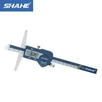 150/200/300mm Stainless Steel Digital Depth Vernier Caliper Depth Gauge Caliper Micrometro Depth Digital Caliper