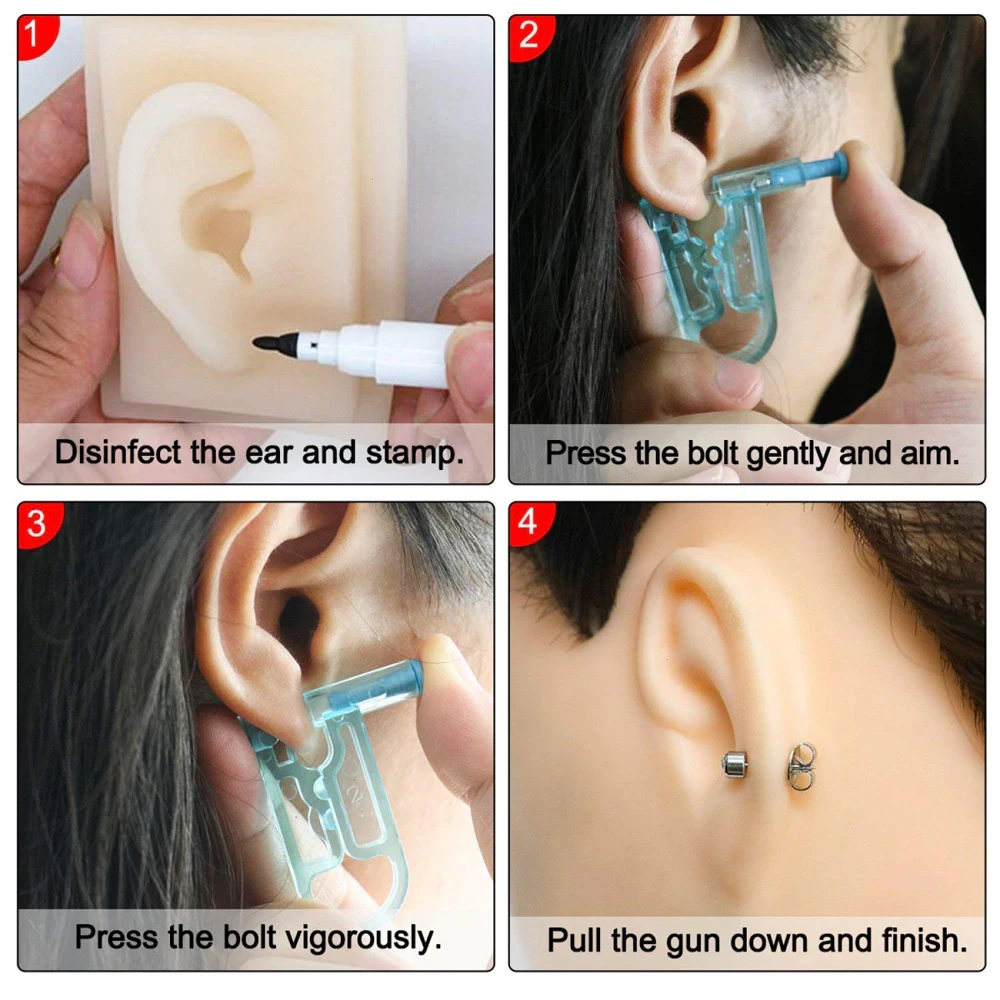 50-1pcs Disposable Sterile Ear - Body Jewelry Factory review and price