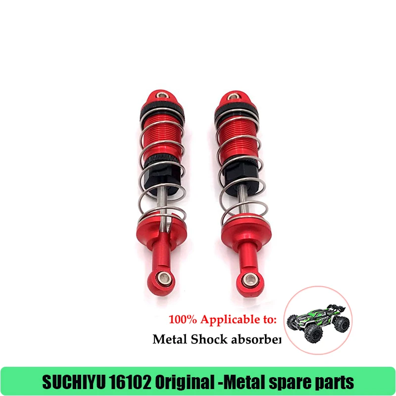 Amortiguador De Metal Para SCY 16101, 16102, 16103, 16201 1/16, Piezas Mejoradas Coche RC, Accesorios Speed Control Rc Tire 1/10