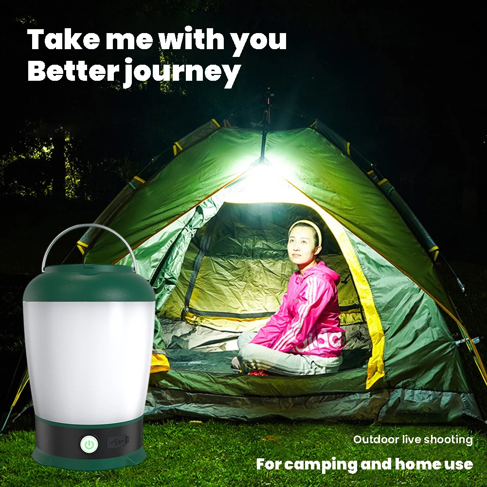 

3 Modes Camping Tent Light With Handle Multi-Purpose Lighting Flashlight For Outdoor Activities