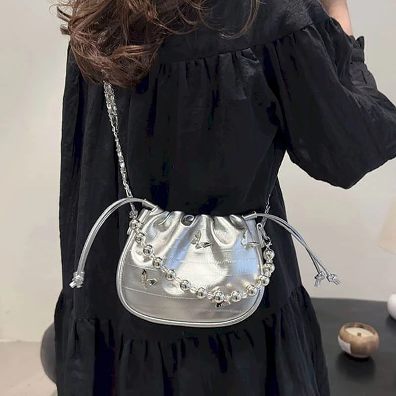 

Shoulder Bags for Women High-grade Chain Design Crossbody Bagss Korean Style New in Niche Commuting Hobos Women's Luxury Bags
