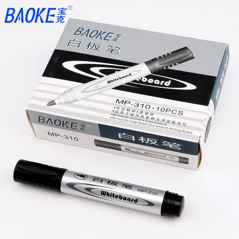 Blackboard Markers, Erasable Water-Based, for Teachers; Children's Colored Blackboard Markers in Black Water-Based Highlighters
