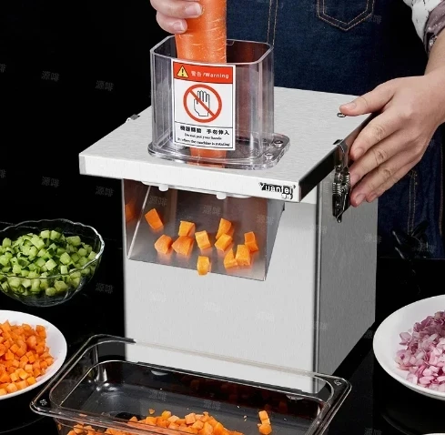 

Automatic stainless steel multi-function cutting machine, vegetable shredder, slicer, electric commercial granulator