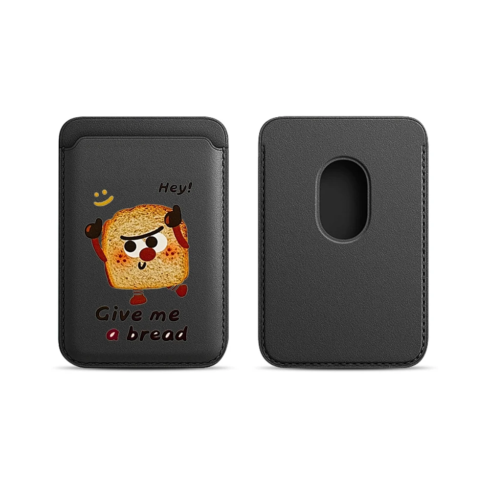 Energetic Toast Leder-Kartenetui Handyhülle Kartenhalter für Magnetische Hülle Geeignet für alle iPhone Magsafe Karten-Handytaschen – Detail 9