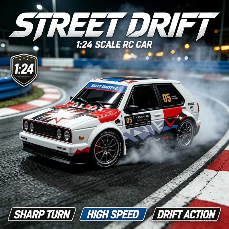 Rc Hobby Action - 1:24 RC Street Drift Car High