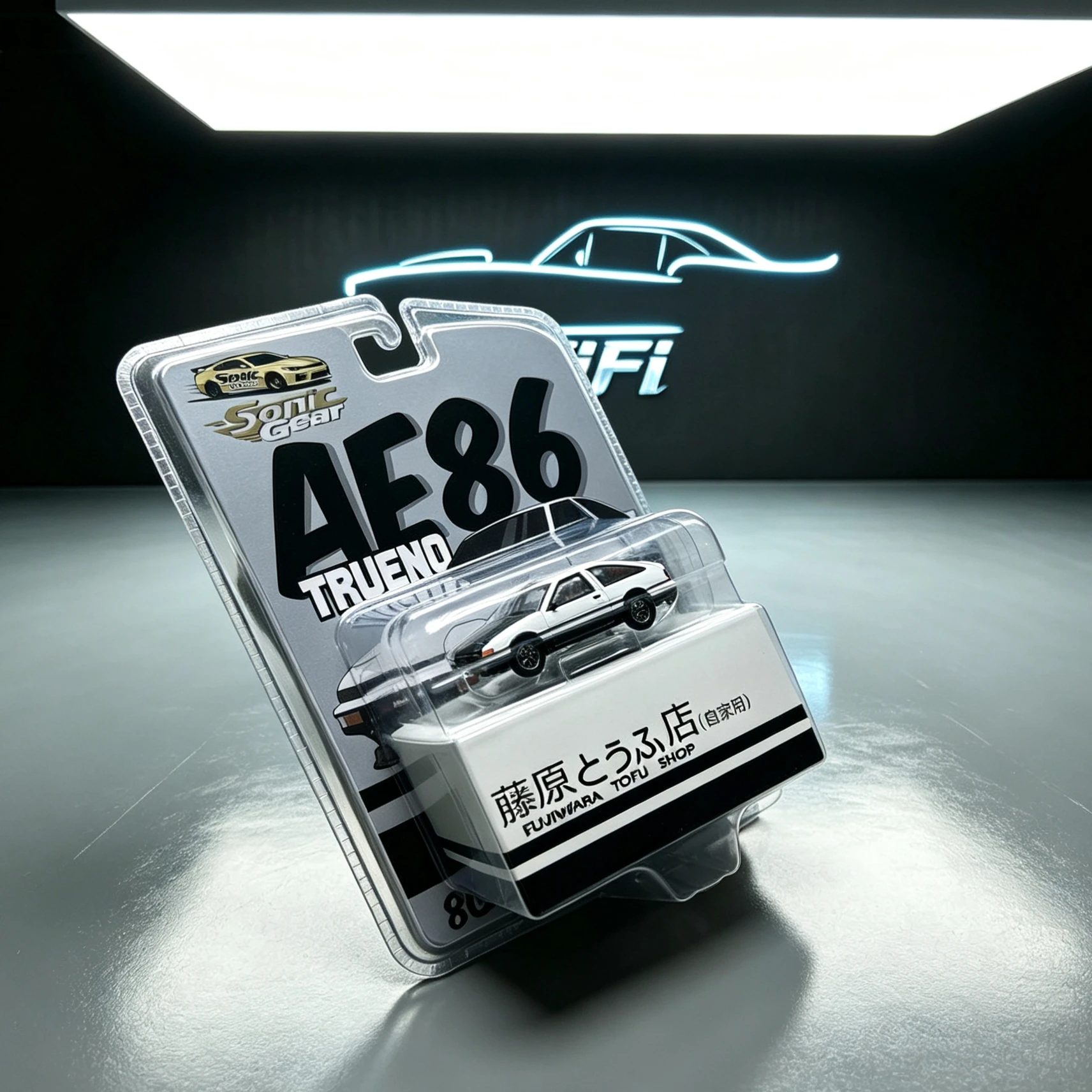 1:64 AE86 Diecast Car Model, Simulation Alloy Mini Vehicle, Small Scale Toy Car, Desktop Display Ornament for Collection