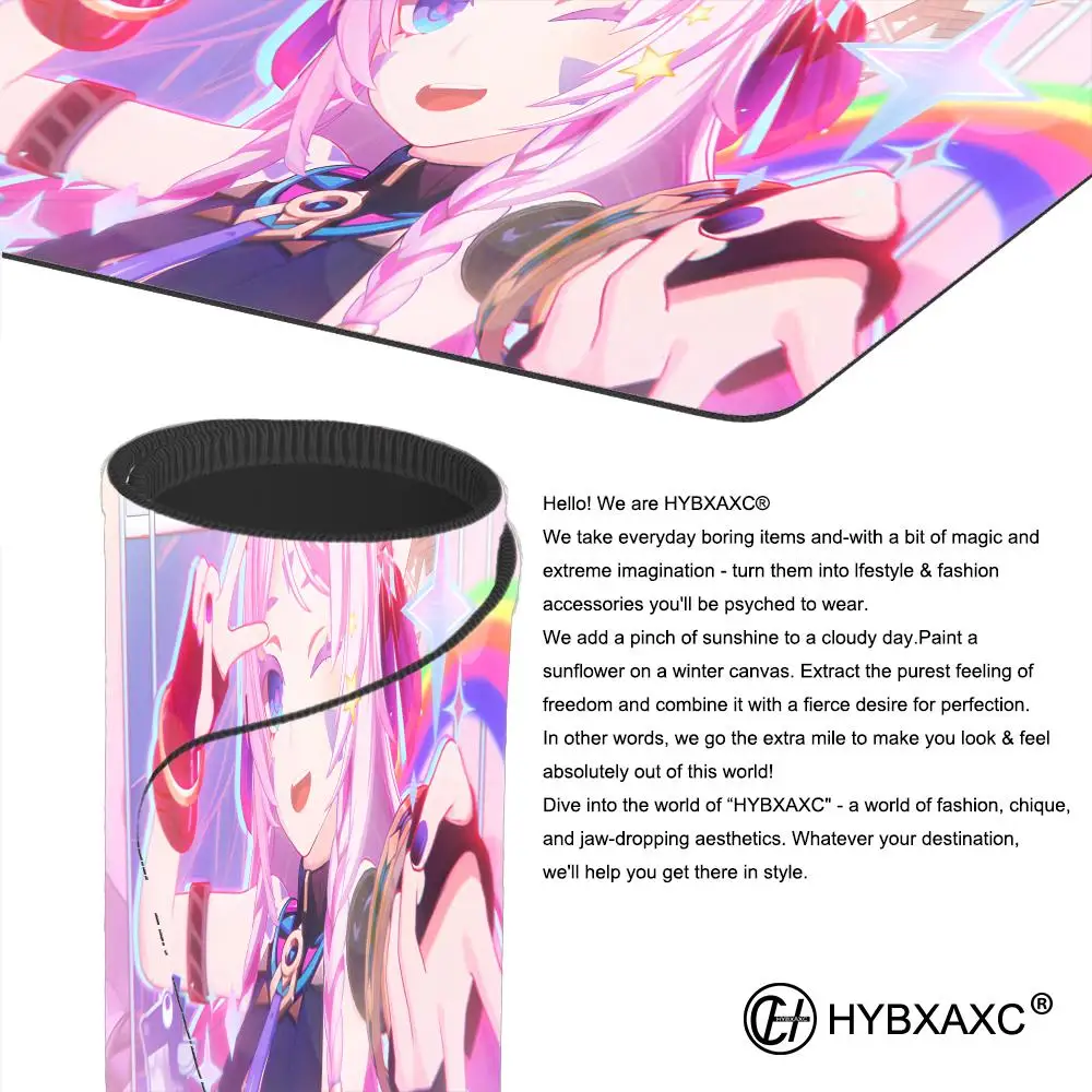 لوحة الماوس 900x400 أنيمي ألعاب لوحة المفاتيح كمبيوتر محمول Genshin Impact Citlali لطيف مكتب ماوس حصيرة الكمبيوتر الوردي الأرجواني Kawaii فتاة ماوس
