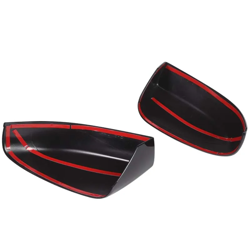 

For Maserati Ghibli Quattroporte 2017-2025 ABS Carbon Fiber Side Door Mirror Cover Rearview Mirror Cap Car Accessories