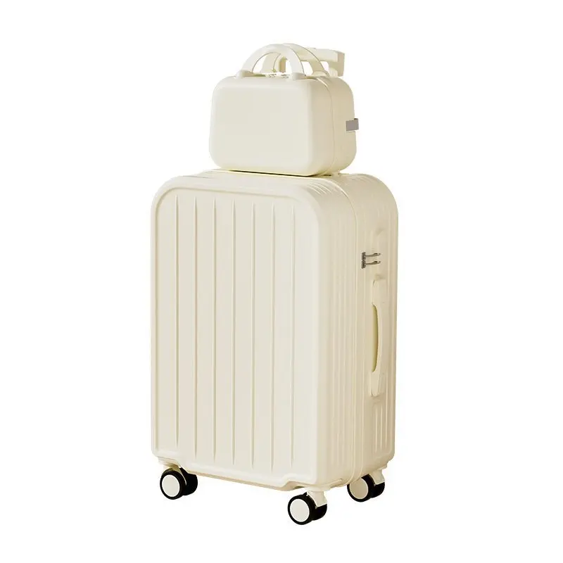 

Suitcase 20-inch boarding new trolley case women's high-value durable password case male and female student suitcase cup holder