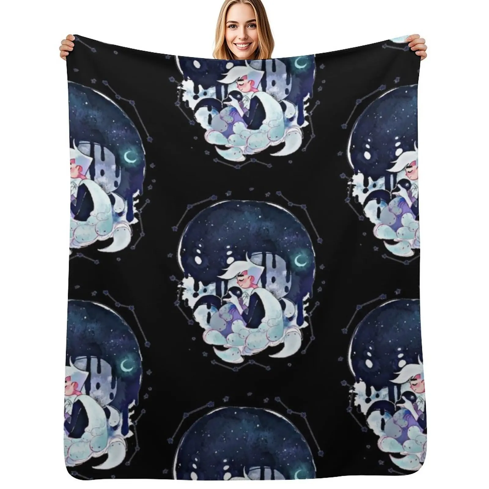 Danny phantom Throw Blanket Easy Care Comfortable Blanket for Couch
