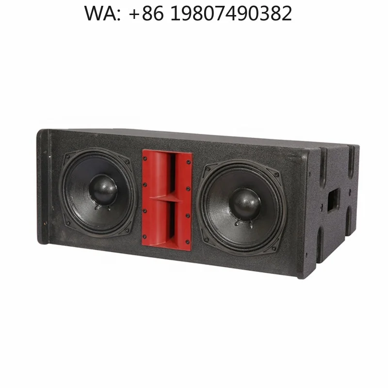 Quad 4 Inch Woofer Passive Line Array Speaker Set Professional DJ Outdoor Stage Sound Equipment