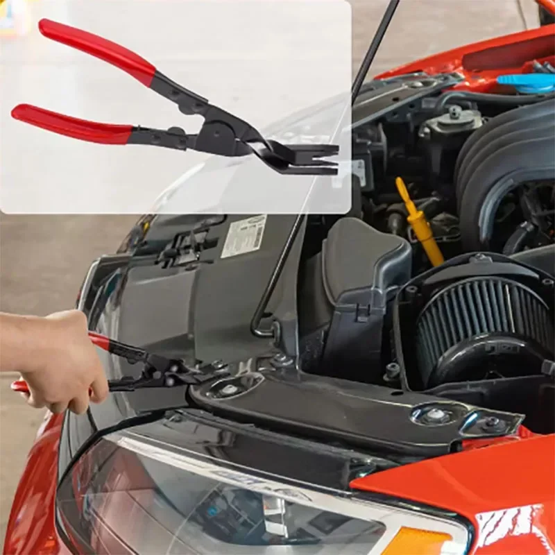 Car Clip Removal Pliers Tools Auto Body Panel Door Fastener Push Pin Trim Removal Tool Kit Automotive Pry Tool Repair Set